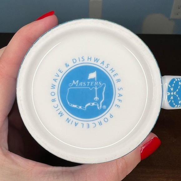Authentic Augusta National Golf Course Masters Tournament Coffee Mug Blue/White - Picture 6 of 6